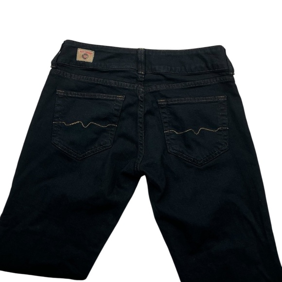 Red Engine Blue Cropped Jeans - Picture 4 of 12